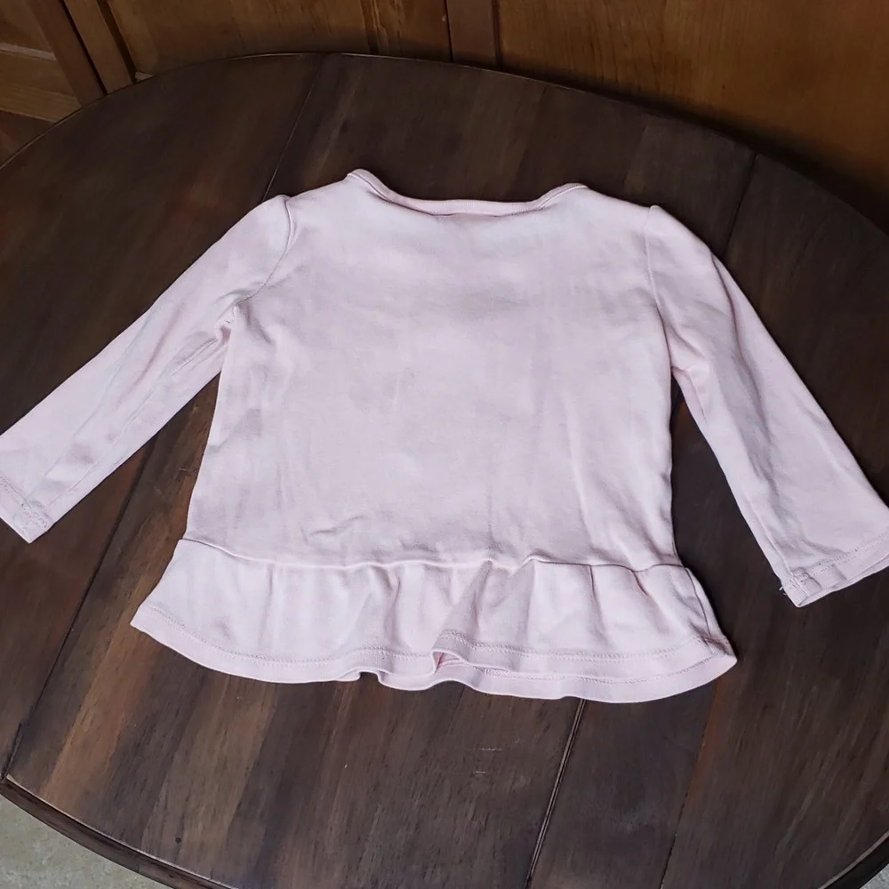 Gymboree Embroidered Snowflake Top Sz 12-18M